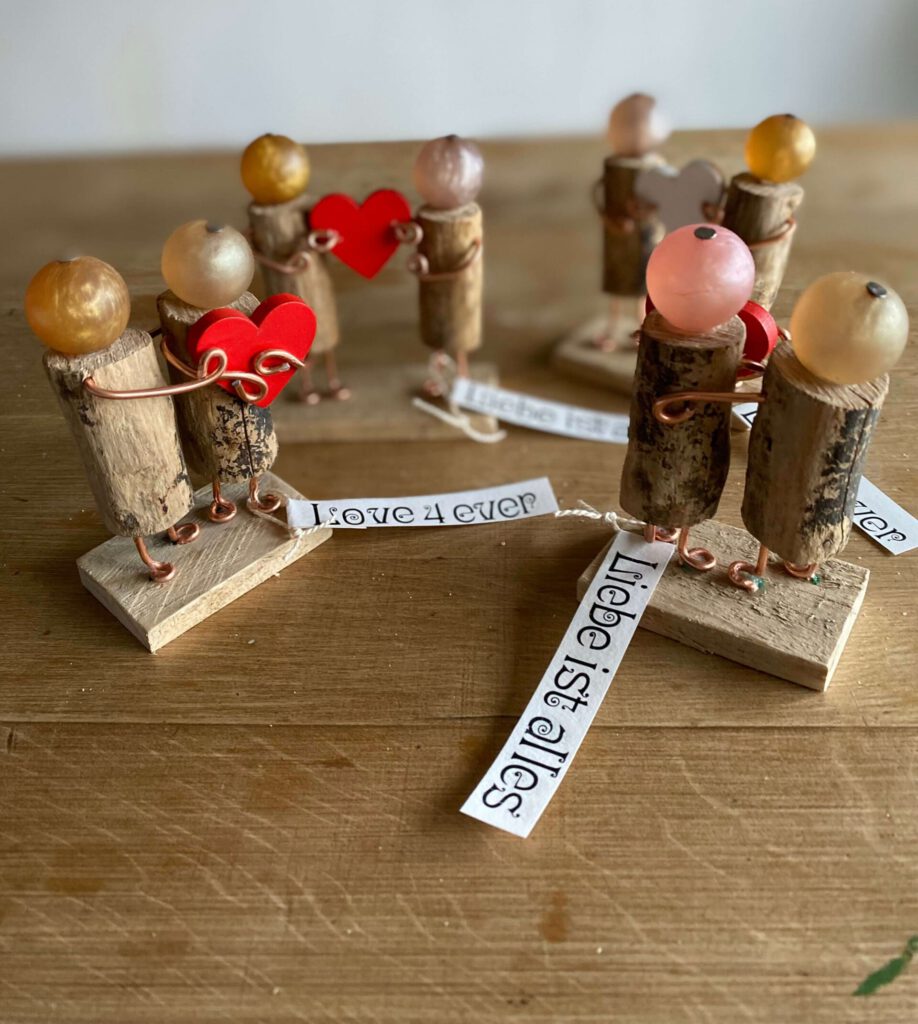 Figuren aus Holz zum Selbermachen