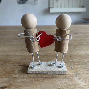 Liebespaar als Geschenk